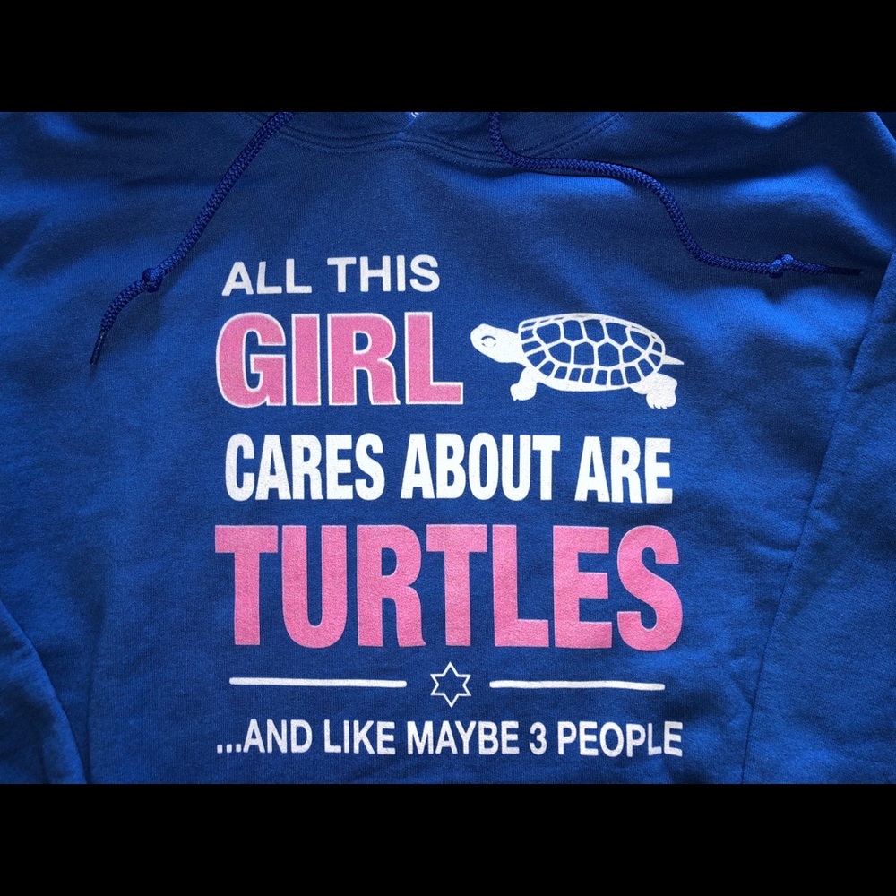 Turtle Sweatshirt 🐢 Small - Picture 2 of 3